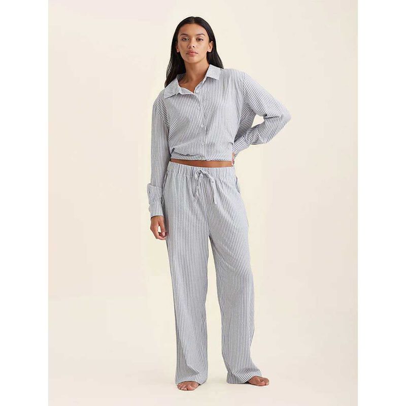Papinelle Sabine Seersucker Stripe F/L Pant image number 3